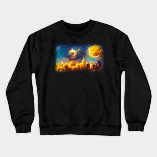 The city of Sun & Moon Crewneck Sweatshirt